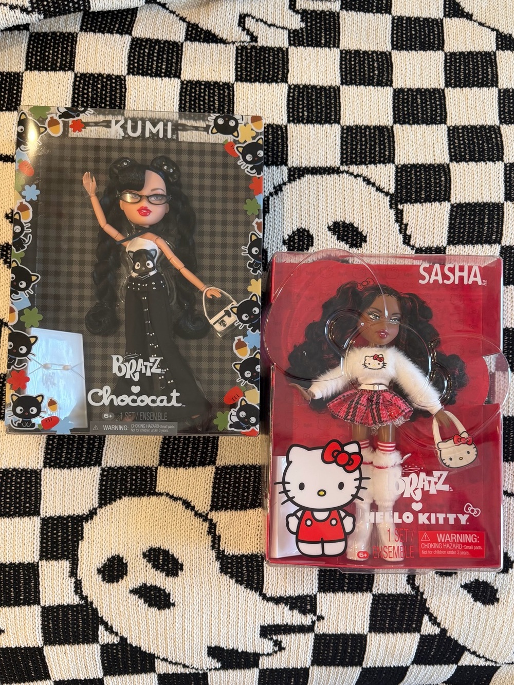 2026 Bratz Sanrio Hello Kitty Sasha and Chococat Kumi dolls BRAND NEW ON HAND